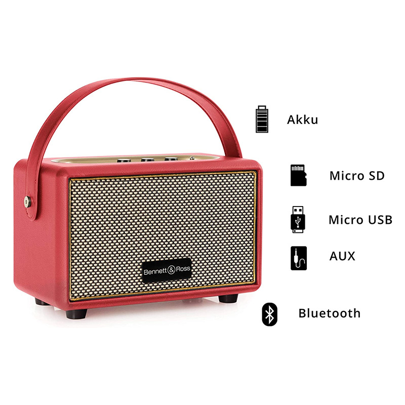 BENNET & ROSS BB-820RD HP QUALITE BLUETOOTH