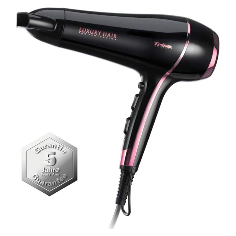 TRISA “LUXURY HAIR” SECHE-CHEVEUX NOIR-PINK