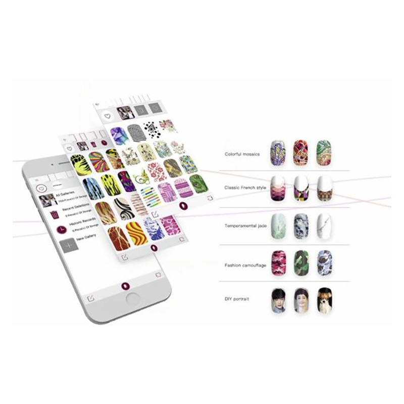 TRISA O’2 NAILS-NAIL ART PRINTER PINK – Image 3