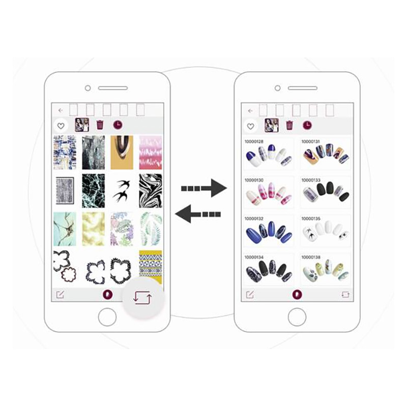 TRISA O’2 NAILS-NAIL ART PRINTER PINK – Image 4