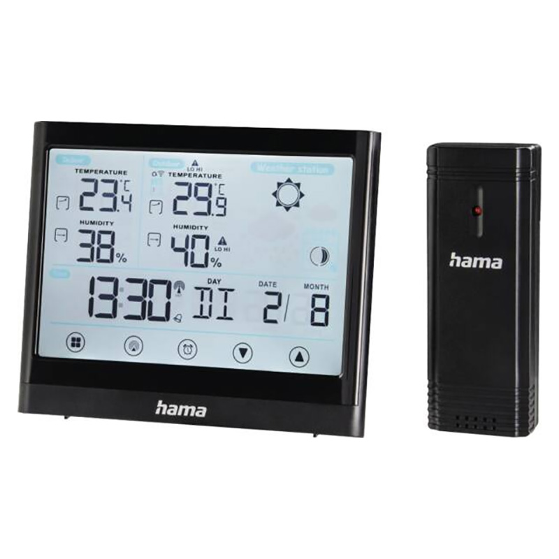 HAMA 186421 NEW STATION METEO TOUCH