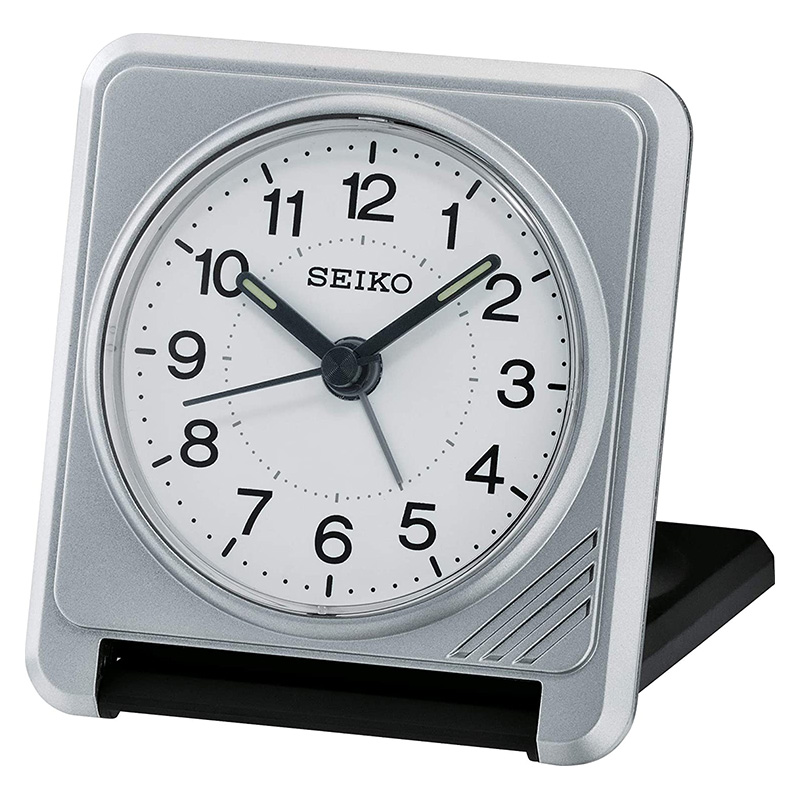 SEIKO REVEIL DE VOYAGE QHT011 BLANC