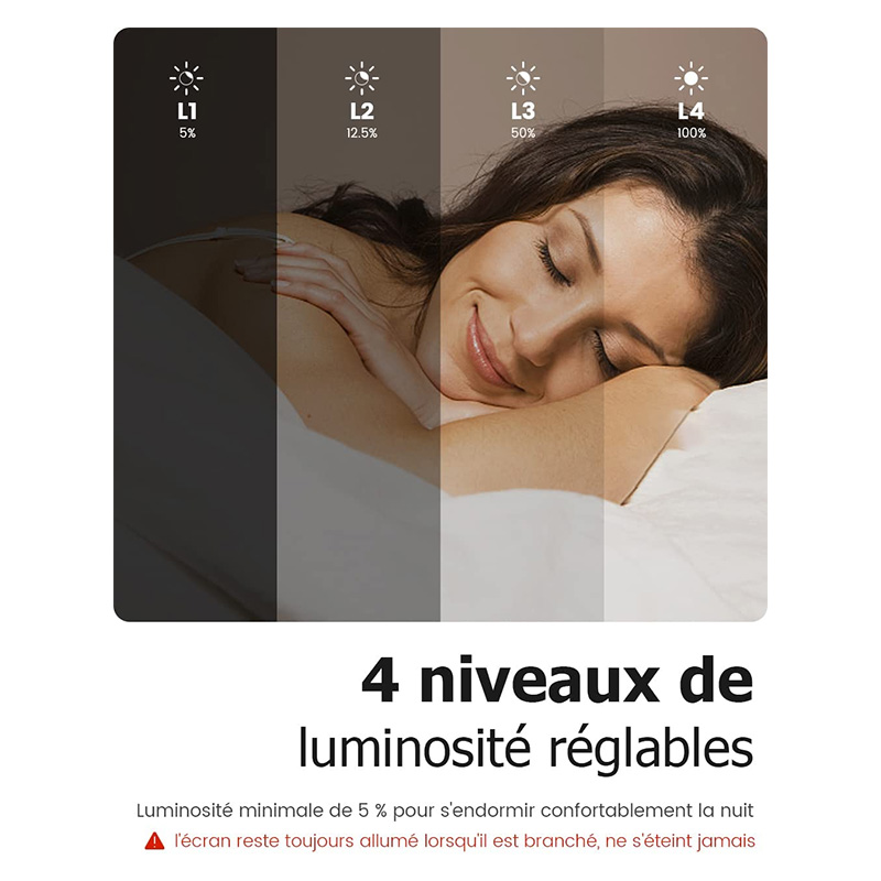 ABOVECLOCK REVEIL DIGITAL 2 ALARMES USB – Image 4