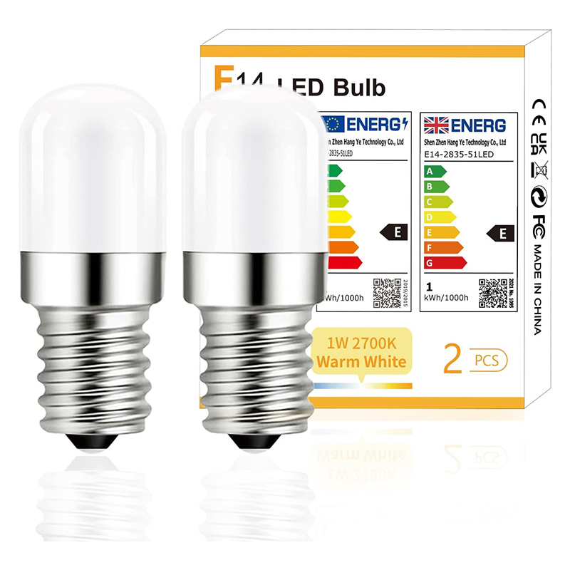 YZZYZZ LED E14 1W 2700 K POUR FRIGO HOTTE