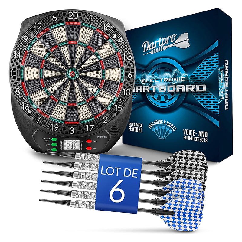 DARTPRO CIBLE FLECHETTES 21 JEUX 65 VARIANTES