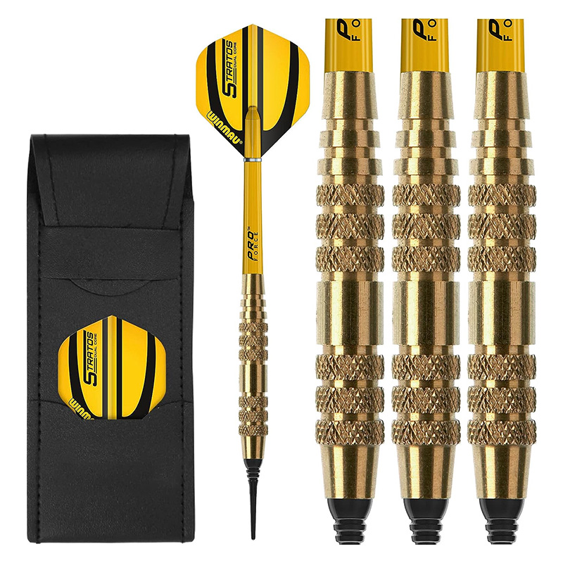 WINMAU 3 FLECHETTES 18 GR LAITON A POINTE SOUPLE