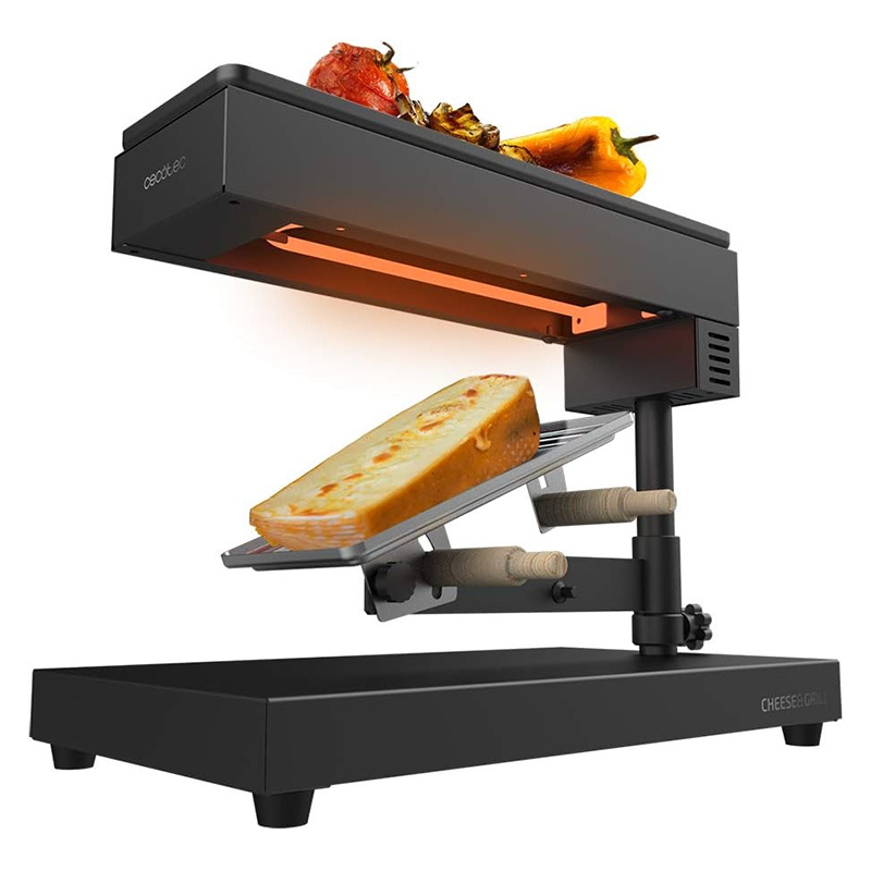 CECOTEC GRILL A RACLETTE TRADITIONNELLE DE 600 W