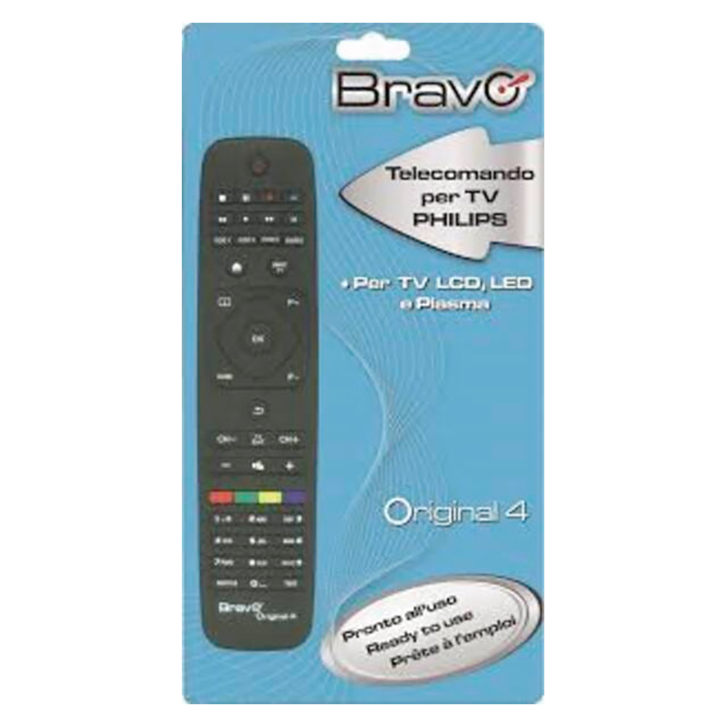 PHILIPS BRAVO TELECOMMANDE TV PRETE A L’EMPLOI