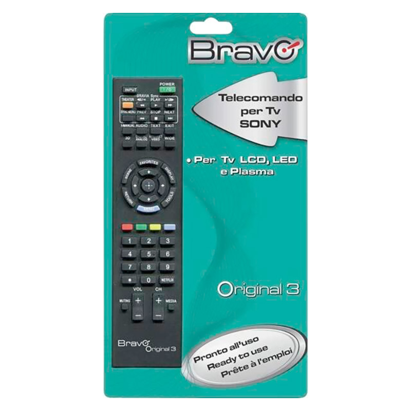 SONY BRAVO TELECOMMANDE TV PRETE A L’EMPLOI