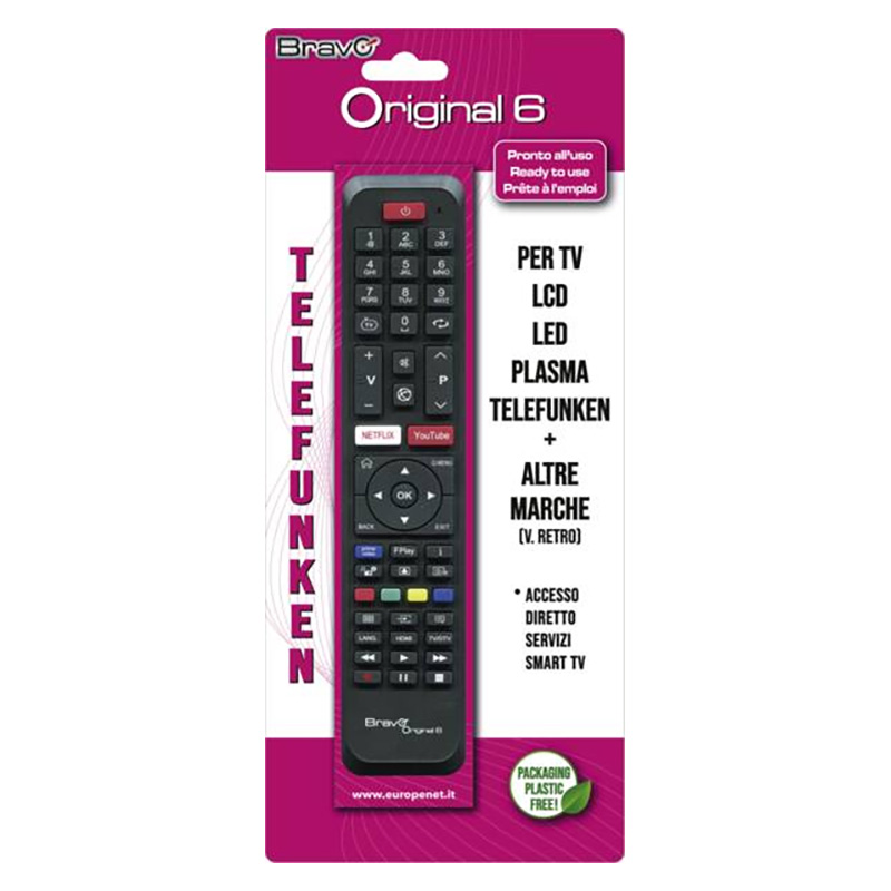 TELEFUNKEN BRAVO TELECOMMANDE TV PRETE