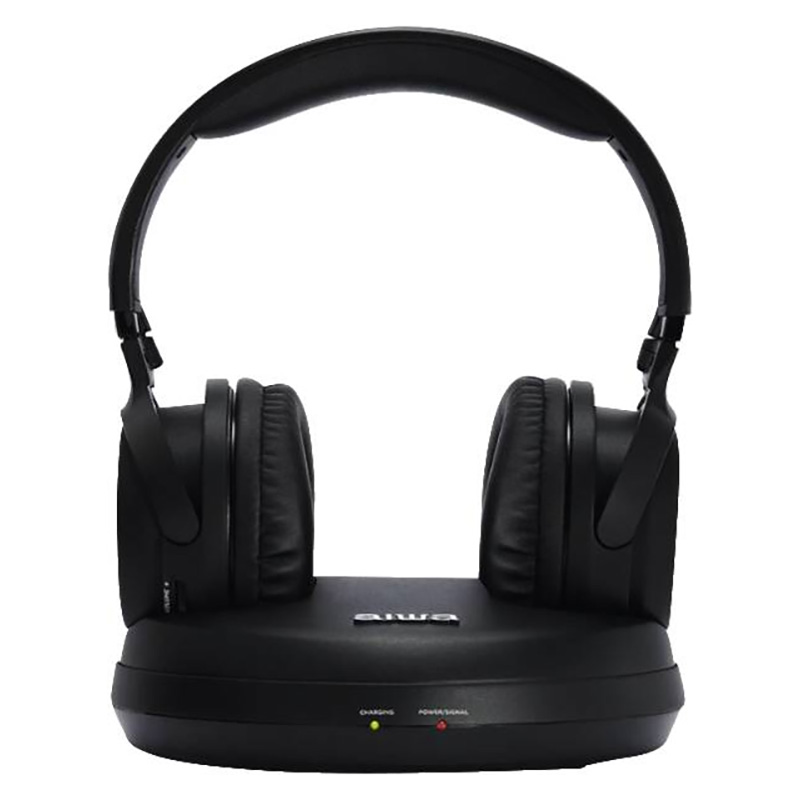 AIWA WHF-930D CASQUE TV SANS FIL NOIR A ARCEAU