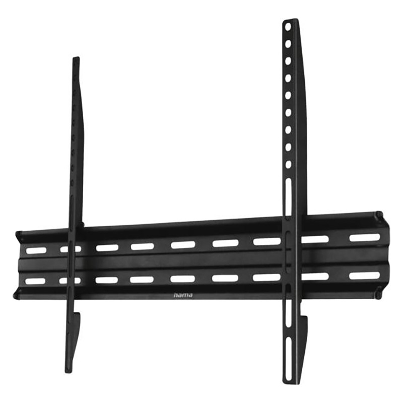 Hama. Support mural noir, correspond pour écran plat, de 81 cm à 191 cm, charge admissible jusqu'à 40 Kg, norme VESA, EAN 4047443509420