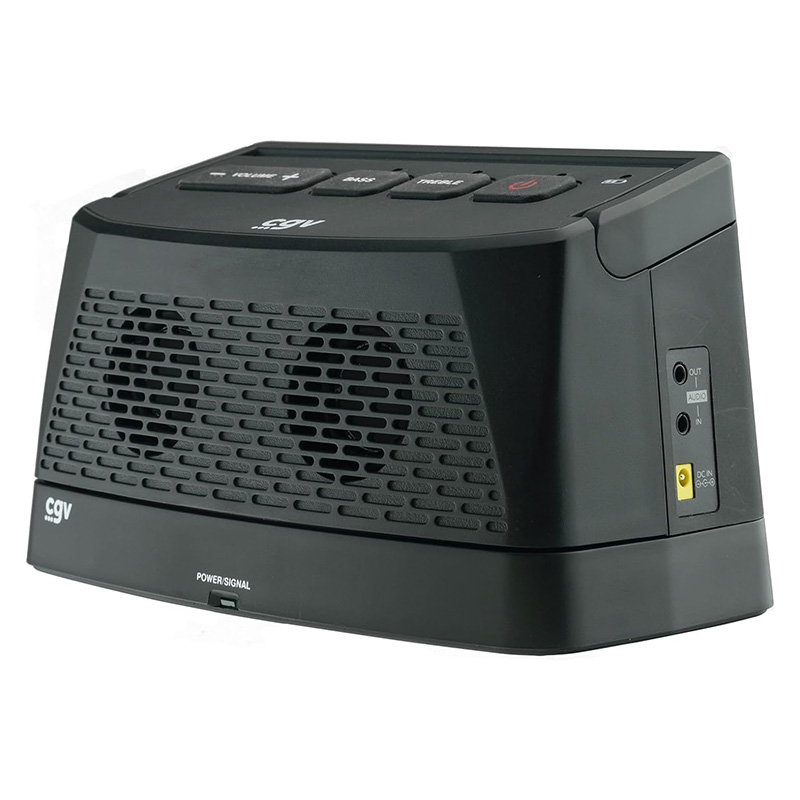 CGV My Speaker TV - Enceinte TV HiFi sans Fil Portable, Amplification des Voix et de la musique pour Seniors et malentendants