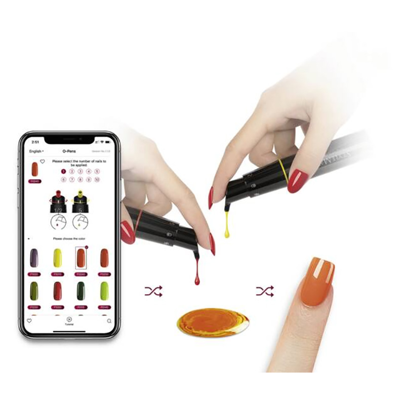 O'2 NAILS propose une très grande variété d'applications faciles à appliquer