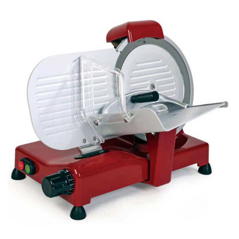 Trancheuse, conception en métal, construction mobile, version de couteau: acier fin, couplage durable, puissance 140 Watts