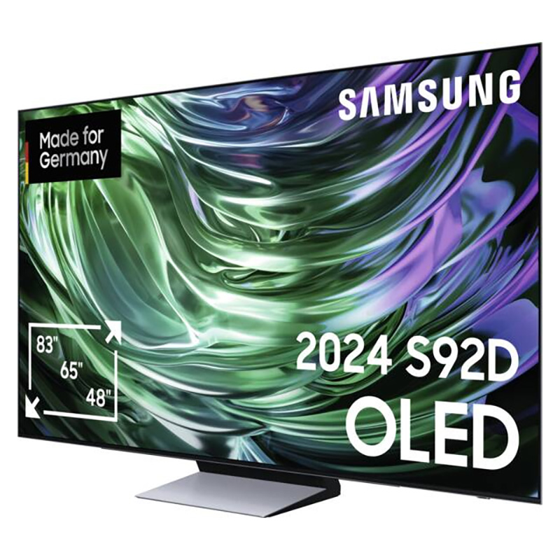 Téléviseur-OLED de 163 cm, 65 Pouces, résolution maxi: 3840 x 2160 pixels, 4K Ultra HD, Revêtement antireflet, double Tuner pour enregistrement