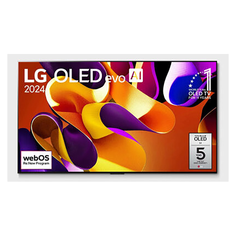 LG. Téléviseur-OLED de 195 cm, résolution maxi: 3840 x 2160 pixels, 4K Ultra HD, 144 Technologie Hz, Système audio 4.2, WiFi 6