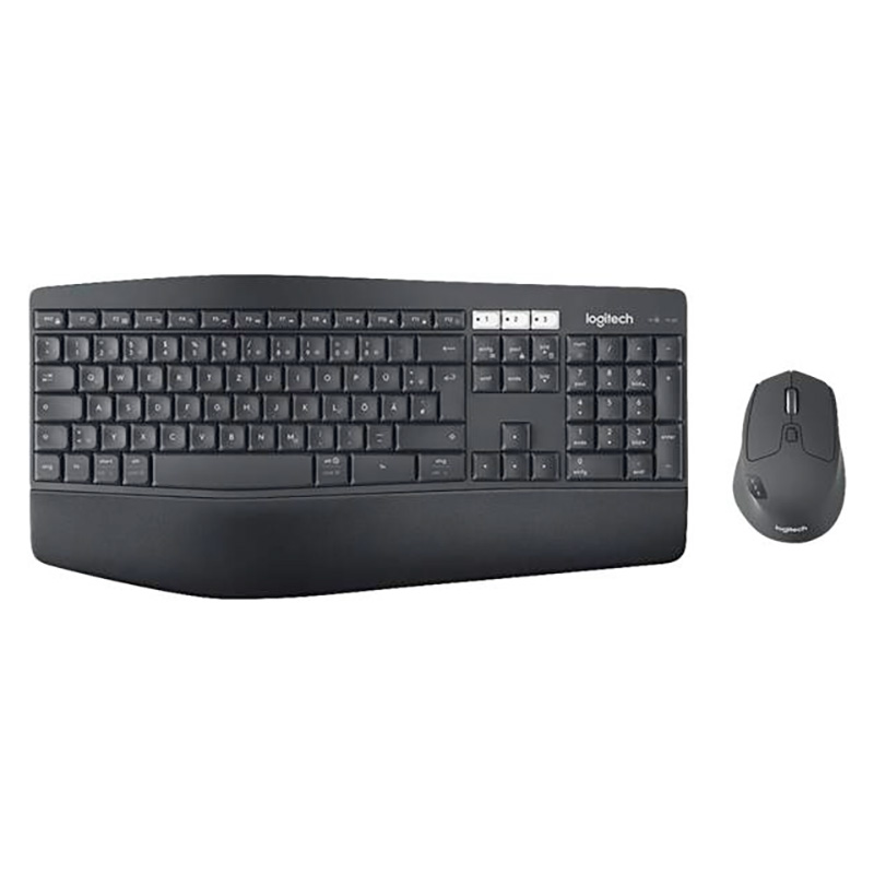 Kit clavier souris, transmission sans-fil HF, touches supplémentaires multimédia, utilisation pour Notebook, PCs, Adaptateur USB Wireless