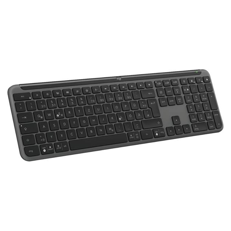 Clavier, Bluetooth, disposition de clavier allemande, pavé numérique séparé, utilisation pour PCs, Tablet-PCs, raccord USB