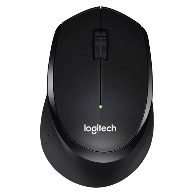 B330, souris, transmission sans-fil HF, lecture balayage optique, résolution 1000 dpi, molette, 2 touches, Adaptateur USB Wireless