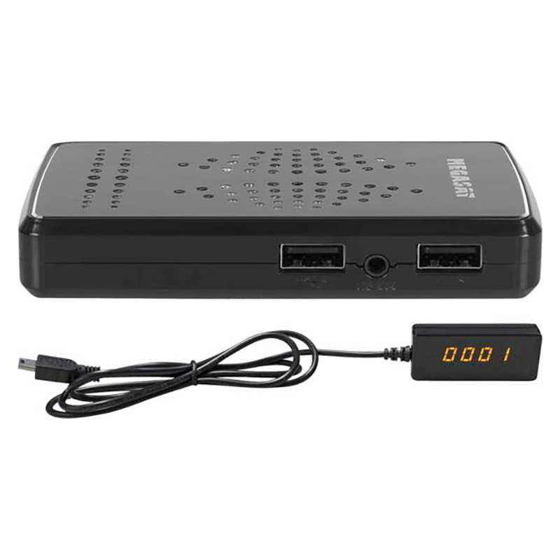 Megasat  Stick 310 Box chaînes FTA gratuit Set Top Box, DVB-S, DVB-S2, FTA (Free to Air), guide électronique des programmes (EPG), USB, à l'avant