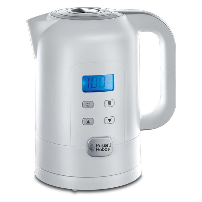 Russell Hobbs Bouilloire électrique [Réglage numérique précis température 25-100°C pour lait et aliments pour bébés, thés & plus]