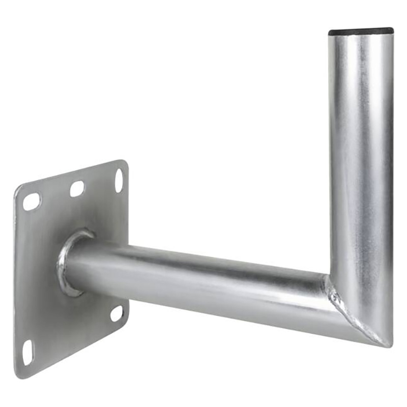 Megasat support mural acier durable installation antenne-parabole, dimensions: hauteur 20 cm, espacement du mur: 25 cm, poids: 3 kg