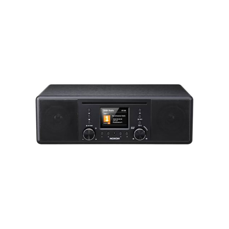Noxon Furka, stéréo, 40 mémoires émetteurs,DAB+, FM, lecteur CD intégré,fonction réveil, 2 alarmes programmables, Sleep-Timer, télécommande, Bluetooth
