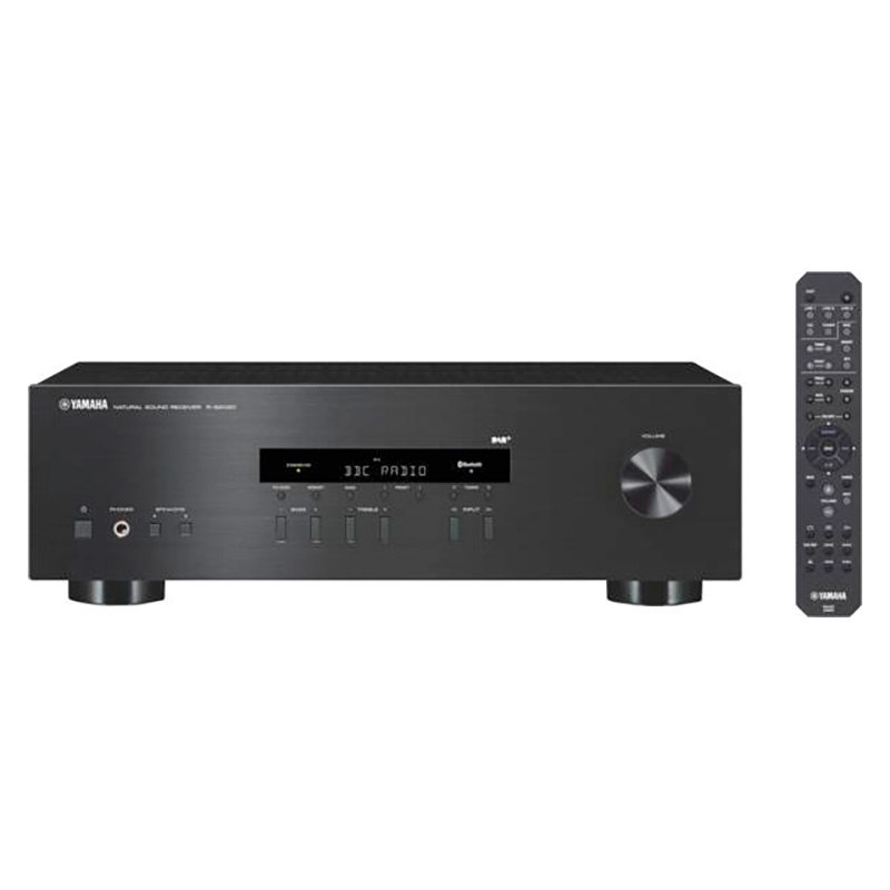 Yamaha ampli-tuner stéréo, puissance 2 x115 Watts, commutation haut-parleur A/B, réception DAB+, réception FM, Bluetooth, prise casque d'écoute